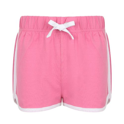 Sf Minni Kids Retro Shorts Bright Pink/White